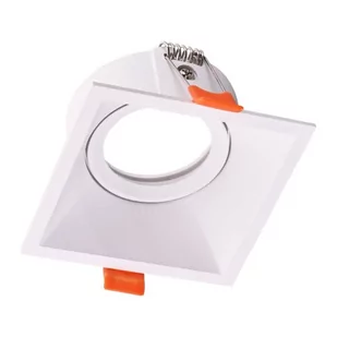 Eko-Light Oczko Sufitowe Podtynkowe Kwadratowe Ruchome 1xGU10 IP20 Biały MLOS7241 - Oprawy, klosze i abażury - miniaturka - grafika 1
