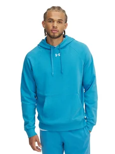 Under Armour Bluza "Rival" w kolorze turkusowym - Bluzy męskie - miniaturka - grafika 1