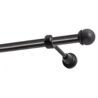 Karnisze - Karnisz DECASTYL Max pojedynczy 160 cm Czarny - miniaturka - grafika 1