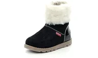 Botki damskie - KICKERS NONOFUR Boy's Unisex Kids Botki, Noir Brillant, 45 EU, Czarny Brillant, 10 UK Child - miniaturka - grafika 1