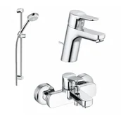 Baterie wannowe i prysznicowe - KLUDI 376850565 PURE&EASY 3in1 - miniaturka - grafika 1