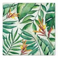 Folia, papier śniadaniowy, serwetki - Serwetki Rośliny 33x33cm 20szt - PAW - miniaturka - grafika 1