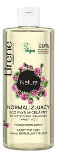 Lirene Lirene Natura Płyn Micelarny Z Tapioką 400 ml - Płyny micelarne - miniaturka - grafika 1