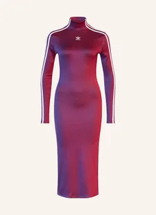 Adidas Originals Sukienka Rasant Rib Longsleeve rot - Sukienki - miniaturka - grafika 1