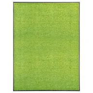 Wycieraczki - vidaXL Wycieraczka z możliwością prania, zielona, 90 x 120 cm - miniaturka - grafika 1