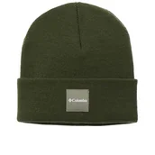 Czapki i chusty sportowe męskie - Czapka Columbia City Trek Heavyweight Beanie 1911251396 - zielona - miniaturka - grafika 1