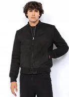 Kurtki męskie - Schott Męska Kurtka Przejściowa Granatowa Klasyk XL Jge - miniaturka - grafika 1