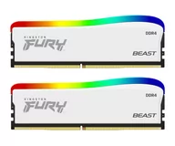 Pamięci RAM - Kingston FURY 16GB (2x8GB) 3600MHz CL17 Beast White RGB - miniaturka - grafika 1