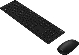 ASUS KEYBOARD +MOUSE Wireless W5000/BLACK 90XB0430-BKM3K0  - Zestawy myszka + klawiatura - miniaturka - grafika 1