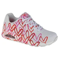 Buty trekkingowe damskie - Buty sportowe Sneakersy damskie, Skechers Uno-Spread The Love - miniaturka - grafika 1