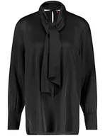 Bluzki damskie - GERRY WEBER Bluzka damska 860033-31427, czarna, 36, czarny, 36 - miniaturka - grafika 1