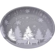 Talerze - Talerz świąteczny okrągły 25,5 x 3 - miniaturka - grafika 1