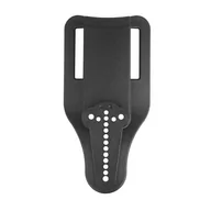 Odzież taktyczna i umundurowanie - DoubleTap Gear - Panel długi na pas do kabury - Kydex - Czarny - miniaturka - grafika 1
