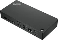 Stacje dokujące i replikatory portów - Stacja/replikator Lenovo ThinkPad Dock USB-C 40AY0090DK - miniaturka - grafika 1