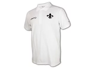Craft Męska koszulka polo Core Blend M, biały, XXL - Koszulki męskie - miniaturka - grafika 1