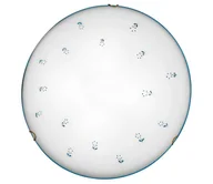 Lampy sufitowe - Kolarz 731.13.4.17 - Lampa sufitowa NONNA 3xE27/60W/230V śr. 50 cm niebieska - miniaturka - grafika 1