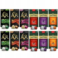 Kawa w kapsułkach i saszetkach - Kapsułki Jacobs L'or kapsułki do Nespresso(r)* mix 120szt [12x10 szt.] - miniaturka - grafika 1