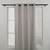 Zasłony - Zasłona Beatris 140 x 260 cm jasno szara - miniaturka - grafika 1