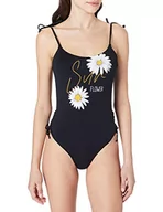 Stroje kąpielowe - Banana Moon Damski kostium kąpielowy Wallis Sundaisy, czarny, 36 PL - miniaturka - grafika 1