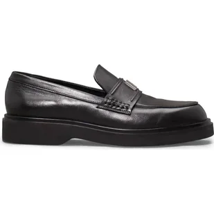Calvin Klein Skórzane loafersy - Półbuty damskie - miniaturka - grafika 1