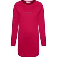 Bluzy dla dziewczynek - CALVIN KLEIN JEANS Bluza | Longline Fit - miniaturka - grafika 1