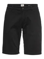 Spodenki męskie - Camel Active Szorty chino w kolorze czarnym - miniaturka - grafika 1