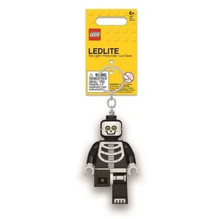 Brelok do kluczy z latarką - Lego Kościotrup - Breloczki dla dzieci - miniaturka - grafika 1