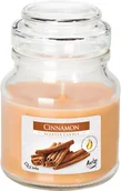 Świece - Aura Świeca zapachowa w słoiku Cynamon 1 szt. - miniaturka - grafika 1