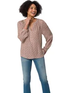 Bluzki damskie - Heine Bluzka w kolorze szaroróżowym - miniaturka - grafika 1