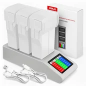 Akcesoria do drona - Ładowarka, hub StartRC do akumulatorów drona DJI Mini 4 Pro/ 3 Pro/ 3 - miniaturka - grafika 1