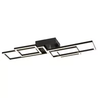 Lampy sufitowe - Rabalux Quince 3084 plafon lampa sufitowa 1x40W LED 4000K czarny/biały - miniaturka - grafika 1