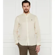 Koszule męskie - POLO RALPH LAUREN Lniana koszula Slim Fit - miniaturka - grafika 1