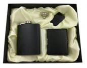 Trafika - Zestaw upominkowy papierośnica piersiówka zapalniczka lejek prezent upominek - miniaturka - grafika 1