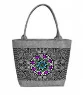 Torebki damskie - Sunlovers, Torba filcowa Polo, Krokus, 10x28x28 cm - miniaturka - grafika 1