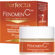 Kremy do twarzy - Perfecta Fenomen C Przeciwzmarszczkowy krem do twarzy na dzień i na noc - miniaturka - grafika 1