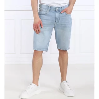 Spodenki męskie - CALVIN KLEIN JEANS Szorty | Regular Fit - grafika 1