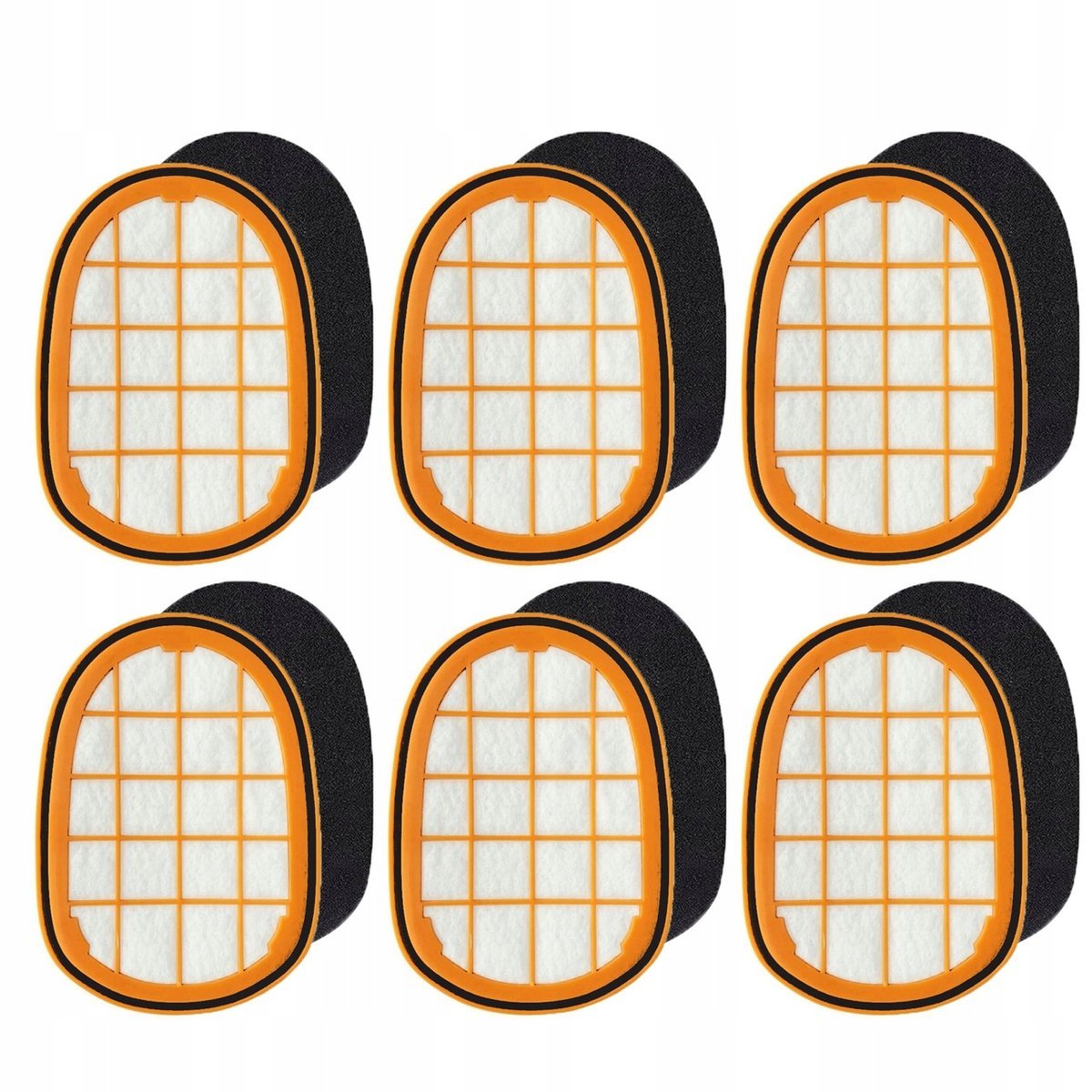 6x FILTR DO PHILIPS SPEEDPRO MAX AQUA PLUS FC5005 FC6802 8000 XC8147