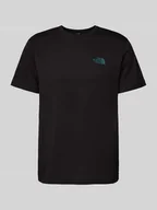 Koszulki męskie - T-shirt z nadrukiem z logo - miniaturka - grafika 1