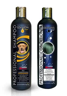 Zestaw dla Labradora o ciemnej sierści: Szampon i Odżywka SUPER BENO PROFESSIONAL - Szampony i odżywki dla psów - miniaturka - grafika 1