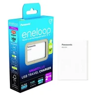 Ładowarki i akumulatory - Ładowarka akumulatorków - power bank - Ni-MH Panasonic Eneloop BQ-CC87 + 4 x R6/AA Eneloop 2000mAh BK-3MCDE - miniaturka - grafika 1
