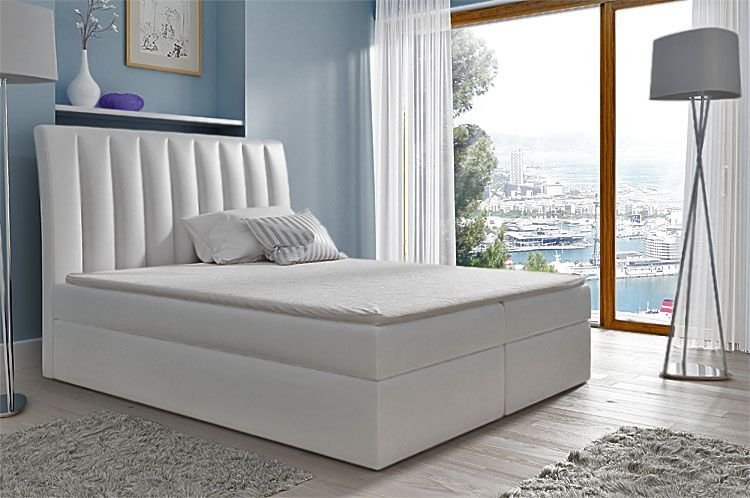 Elior Łóżko kontynentalne Lando 200x200 - 44 kolory