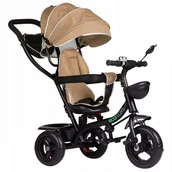 Rowerki trójkołowe - EcoToys JM-066-9 BEIGE - miniaturka - grafika 1