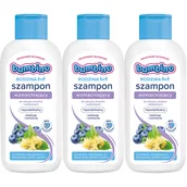 Szampony do włosów - Bambino Rodzina, Szampon Wzmacniający, 3x400ml - miniaturka - grafika 1