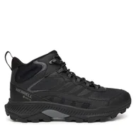 Buty trekkingowe męskie - Trekkingi Merrell Speed Strike 2 Mid GORE-TEX J037817 Czarny - miniaturka - grafika 1