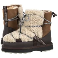 Botki damskie - Botki Blurred Teddy Chestnut W13196 (EM541-a) EMU Australia - miniaturka - grafika 1