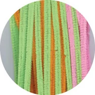 Dekoratorstwo - Druciki pluszowe, pastelowe, różnokolorowe - miniaturka - grafika 1