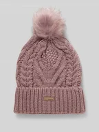 Czapki dla dzieci - Czapka z pomponem i detalem z logo model ‘MILO’ - miniaturka - grafika 1