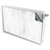 Dekoracje domu - magnes mata magnetyczna kaloryfer dekor jasne deski - miniaturka - grafika 1