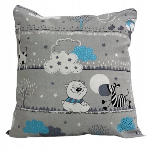 POSZEWKA NA PODUSZKĘ JAŚKA DZIECIĘCA BAWEŁNA 40x40