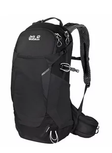Plecak trekkingowy Jack Wolfskin Crosstrail 24 LT, black - Plecaki - miniaturka - grafika 1